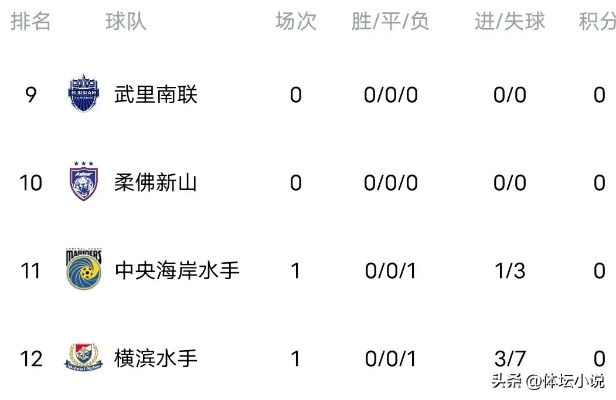 亚冠最新积分榜排名及球队表现分析